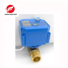 DC3.6V DC6V CR01 DN15 latón CWX-25S válvula de bola motorizada para agua